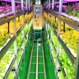 로봇이용 식물공장