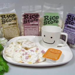 쌀 스낵류 제조