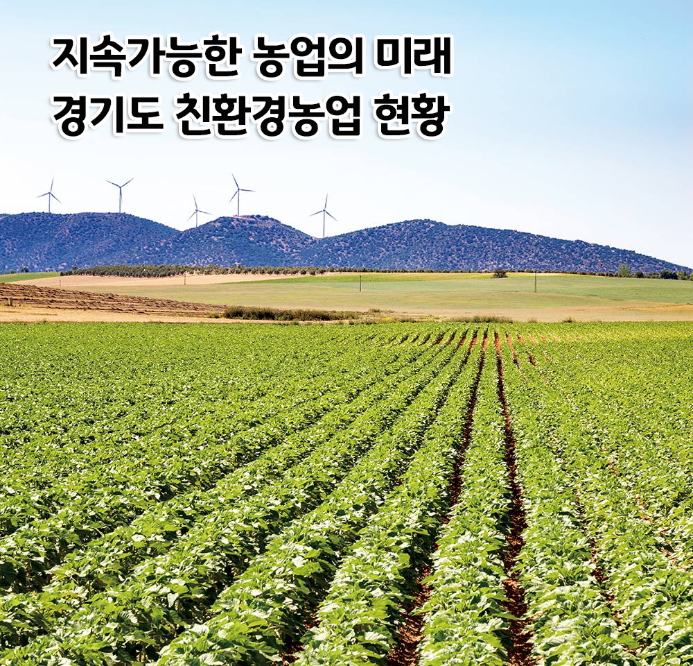 지속가능한 농업의 미래 경기도 친환경농업 현황